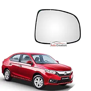 Auto Creation - Right Side View Mirror Glass for Honda Amaze 2018-2021 Model