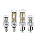 Produktbild GGSSYY-JNDP 2pcs E27 E14 führte Mais-Birne SMD 5730 Kerze beleuchtet 220V Hauptdekoration-Lampe für Leuchter-Scheinwerfer 12 24 36 48 56 69Leds
