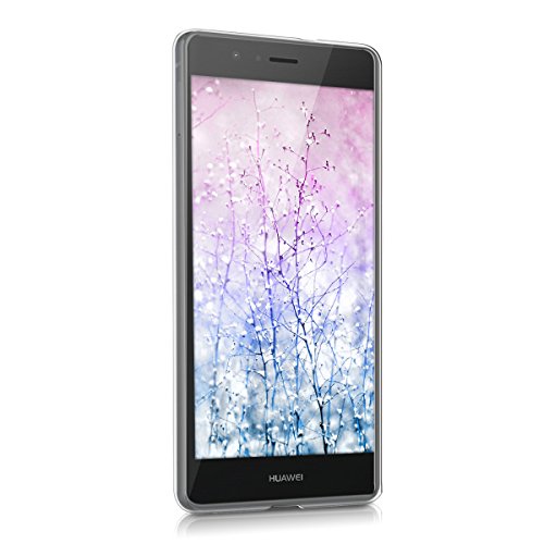 kwmobile Funda para Huawei P9 Lite - Carcasa de  TPU  para m  vil y dise  o de Sol hind   en  Azul Rosa Fucsia Transparente 