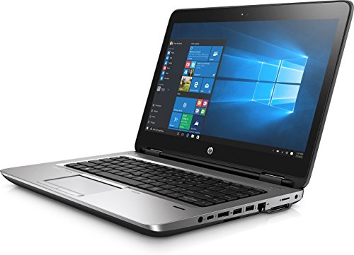 HP ProBook 640 G3  14 inch  Notebook Core i5  7200U  2 5GHz 4GB RAM 256GB SSD DVD-Writer WLAN Bluetooth Webcam Windows 10 Pro 64-bit  HD Graphics 620 