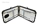 FoxHunter Deluxe Portable Lightweight Massage Table Beauty Couch Therapy Bed Folded 2 Section Aluminium Frame Black with Headrest Armsupport Free Cover and Carrying Bag