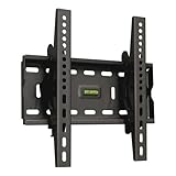 VESA máximo: 300 x 300 mm TooQ LP4537T-B, Soporte Fijo Inclinable de Pared para Monitor/TV/LED de 32\" a 55, Negro