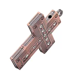 BIGLIST Smart Metal Cross Model USB 2.0 Memory Stick Flash Drive Pen U Disk Storage 8GB