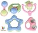Toys Bhoomi Infant and Toddlers Bright and Colorful 5 Piece Baby Musical Rattle Playset - BPA free, 100% SAFE & NON-TOXIC RS.399.00