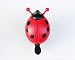Produktbild kxrzu Bike Bell Ring Horn Funny Marienkäfer Fahrrad Lenker Bell Bike Ring (rot)