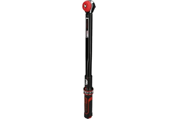 KS TOOLS - 516.1412 - Clé dynamométrique 1/4" - clé dynamo ergotorque 5-25 Nm - outillage mécanique automobile - Pour voitures, motos, camions - Avec verrouillage Quick Lock