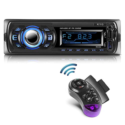Buy KYG HandsFree Bluetooth Car Radio with 2 USB Ports and MMC Card
