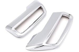 HIGH FLYING pour 3008 5008 GT 2017-2022 Sortie D'échappement Embout Déflecteur D'échappement Pot en plastique Accessoire Auto 2 pièces