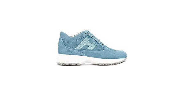 Hogan Sneakers Donna HXW00N05641CR0U207 Camoscio Azzurro : Amazon.it:  Scarpe e borse