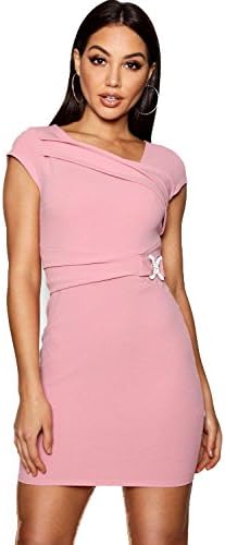 YourPrimeOutlet Womens Zoe Tailored Mini Dress - 12