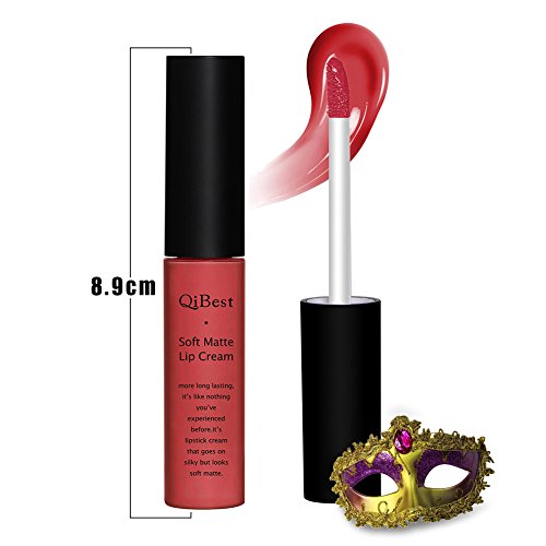 Greencolourful 6 er Farben Wasserdichte Flüssige Lippenstift Make Up Liquid Lip Gloss Matte Lipstick Pen Kosmetik Lippencreme (A) - 2