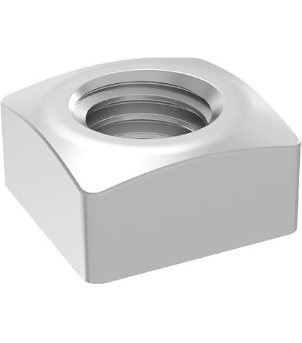 Dadi Quadrati M8 In Acciaio Inox A2 - 50 Pezzi, Bassi, Antiruggine, DIN 562 | Per Interni Ed Esterni - Foto 9