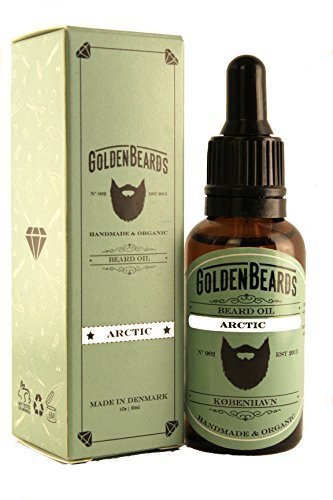 Golden Beards Olio da Barba per Uomo Arctic - Olio Cura Barba - Cura Naturale Della Barba - 100% Naturale & Organico