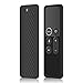 Produktbild Silikon Schutzhülle Hülle für Apple TV 4K 32gb 64 gb Remote-[Easy to Track]Leichte Flexibel Rutschfeste Stoßfeste Sleeves Tasche Case Cover für Apple TV 4th&5th Generation Siri Fernbedienung-(Schwarz)