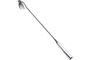 LERYVEO Herramienta para Tirar Malas Hierbas | Herramienta removedora césped Acero Inoxidable | Herramientas manuales jardinería para Extractor Malas Hierbas | Herramienta Manual para Remover raíces malezas