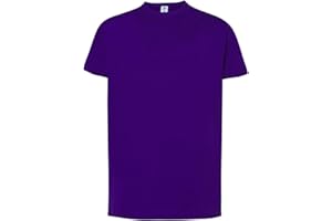 MISTER PATCH Maglietta T-Shirt Bimbo Bimba - 100% Cotone - 150 Grammi - TSRK 150 (Viola, 5-6 Anni)