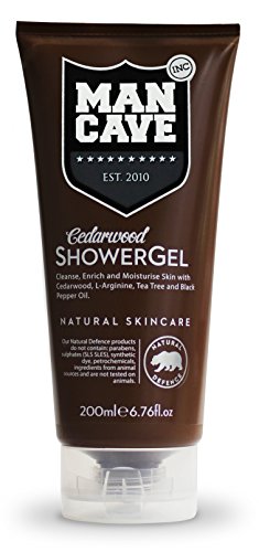 ManCave Natural Cedarwood Shower Gel 200ml