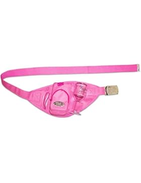 Gürteltasche Tussi on Tour Groesse: 35 x 19,5 cm Farbe: pink Lieferumfang: inkl. GetränkehalterSektglas aus KunststoffNagelfeile...