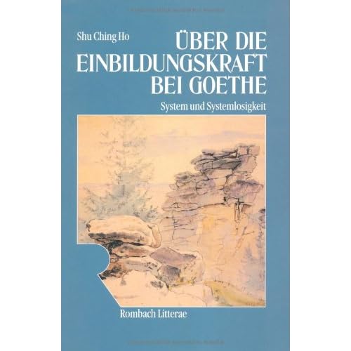 Über die Einbildungskraft bei Goethe. System und Systemlosigkeit (Rombach Litterae)