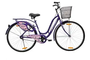 BSA Womens Ladybird Sofia 26T Freeride Bike Bicycle - Purple, Wheel Size- 26 inches, Frame Size- 17 inch