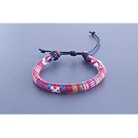 Surfer Fußband MADEBYNAMI, Fußbändchen, Fußkette, Surfen, Segeln, Klettern rot