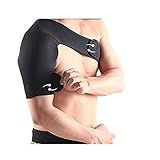 hombrera neopreno comprar - - King of Flash Adjustable Neoprene Right Shoulder Support Strap Arthritis, Gym, Sports, Brace, Pain Relief, Injury Prevention [One Size]