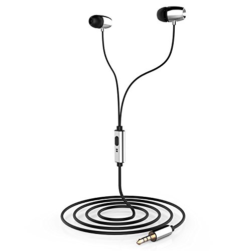 Auriculares con Cable y Micr  fono In ear Est  reo 3 5mm  Navtour Auriculares In Ear Headphone  Auriculares para M  vil y MP3 Reproducir M  sica  Auriculares con Cable para Huawei  XiaoMi  iPhone