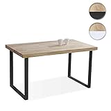 La mesa de comedor fija Natural, es una práctica mesa elegante, de formas simples y estilizadas, ideal para comedores minimalistas o industriales.