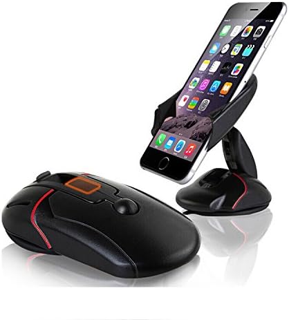 Car Phone Holder LOUISWARE Universal Car Mount Adjustable Dashboard Windshield iPhone Car Cradle, 360 Degrees Rotations Extendable Arm Strong Sticky Gel Pad Phone Mount for iPhone 7 6 6s Plus 5S SE, Samsung S8 S7 S6 , HTC, Huawei and other Smartphone