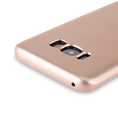 Funda Samsung Galaxy S8 Plus   ivencase Carcasa TPU Gel Silicona Suave Flexible Tapa Anti-rasgu  os Case Cover para Samsung Galaxy S8 Plus - Oro