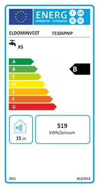Eldom Warmwasserspeicher/Boiler 15L Untertisch druckfest - 2