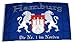 Produktbild Fahne / Flagge Fußball Hamburg NEU 90 x 150 cm Flaggen