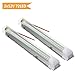 Price comparison product image Interior Lights,AUDEW DC12V 4.5W 72 LEDs Lights Bar Strip Lamp Universal Lighting Up for Car Camper Van Bus Caravan Boat Motorhome Kitchen Bathroom 340MM ON/OFF Switch (2pcs)