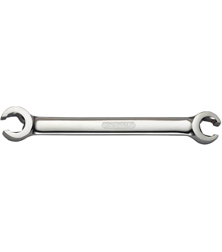Clé à Tuyauter KS Tools CHROMEplus 3/8" X 7/16" – Clé Étoilée Double Ouverte 15° Isolée De Qualité Pro