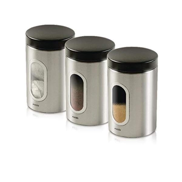 CPD Brushed Steel Tea/Coffee/Sugar Dome Lid, Metal - Image 4