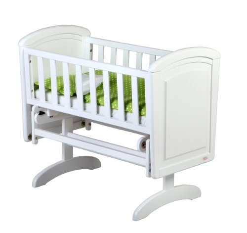 Troll Nicole Glider Crib (White)