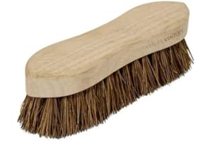 Bentley Industrial Charles Bentley Stiff Natural Bassine Hand Scrub Brush, 8"