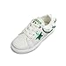 Produktbild Spitze Sneaker Kinder, DoraMe Baby Mädchen Paillette Sterne Brief Skate Schuhe PU Leder Freizeitschuhe Anti-rutsch Schnür Turnschuhe für 4-11 Jahr (11 Jahr/Size(CN):35, Grün)