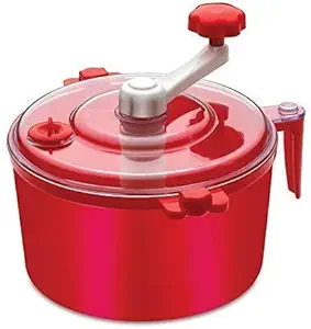 Diazola Plastic Automatic Non-Electric Atta Dough Maker Maker (Red-colour)