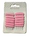 Allsorts® Card of 12 Pink Ponios Endless Bobbles Hair Accessory Babies Children