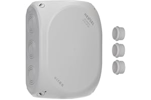 Hensel DK1600G Kabelabzweigkasten Feuchtraumdose IP 55/66 bis 16 qmm 3phasig, 25 qmm 1phasig, ohne Klemme