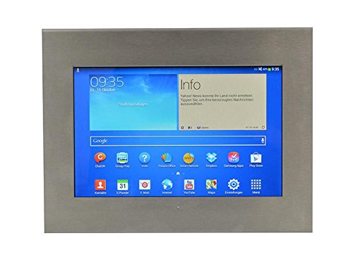 TabLines Schutzgehäuse für Samsung Galaxy Tab 4 10.1 edelstahl - 3