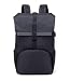 Produktbild SHUANGJIA Rucksack mit großer Kapazität Smart USB aufladbarer Reiserucksack Casual Herrenrucksack, Black