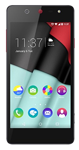 Wiko Selfy Smartphone d  bloqu   4G  Ecran  4 8 pouces - 8 Go - Simple Nano-SIM - Android 5 1 Lollipop  Rouge