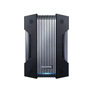 Homgee 830 External Hard Drive Portable D 2TB USB3.1 Anti-Shock Data Encryption for Travel(Black)