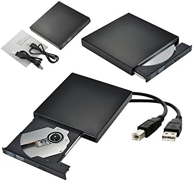 External USB 2.0 Slim MULTI CD DVD PLAYER READER DVD ROM+CD ROM Drive CD/DVD Copier for Netbook, Notebook, Desktop, Laptop,Macbook, Air Mac, Webook Plug and Play for Windows XP, Vista, Windows 7,8,10 and for all MAC Operating System