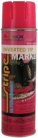 Seymour Of Sycamore 20-679 Stripe Inverted Tip Marker, Pink Fluorescent by Seymour of Sycamore