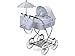 Produktbild DECUEVAS TOYS Puppenwagen Mit Sonnenschirm Carol De Cuevas 80222