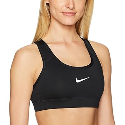 Nike Pro Victory Soutien-gorge de sport Femme Noir/Blanc FR : S (Taille Fabricant : S)
