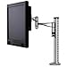 Price comparison product image Adjustable Twin Arm Desktop Mount for LCD Flat Panel Screens 10" - 24" Silver...
